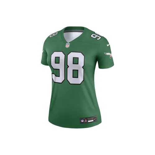 Nike Dri FIT Футбол Джерси Женские Ярко-Желтый Зеленый