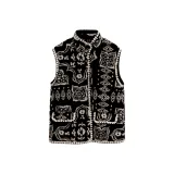 Black & Apricot Vest  
Черный и Абрикосовый жилет