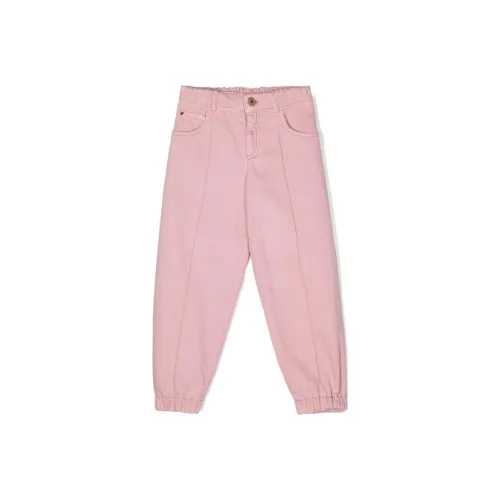 BRUNELLO CUCINELLI SS24 Джинсы Детские Светло-розовый Красный
