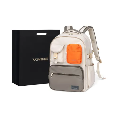 V.NINE Ткань Рюкзак Унисекс Бежевый Абрикос