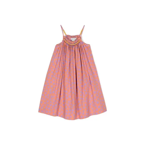 Stella McCartney SS24 Платье Детское Кораллово-Розовое