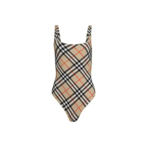 Burberry Ван-Пис Купальник Женский Коричневый