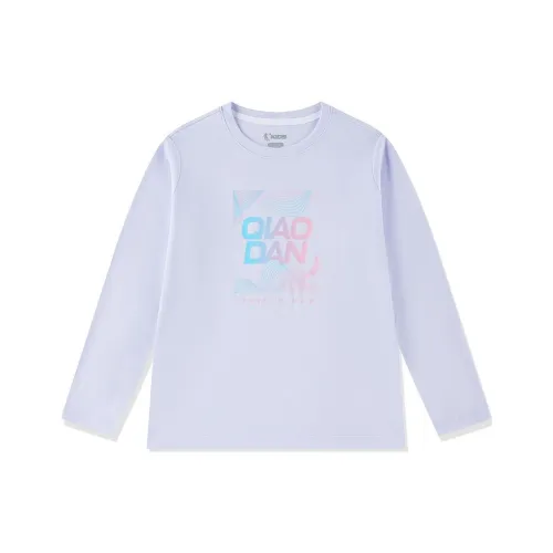 QIAODAN T-рубашка из капок фиолетовая для детей 3-7 лет