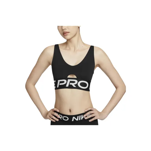 Nike Pro INDY Спортивное белье Женское Черный Белый