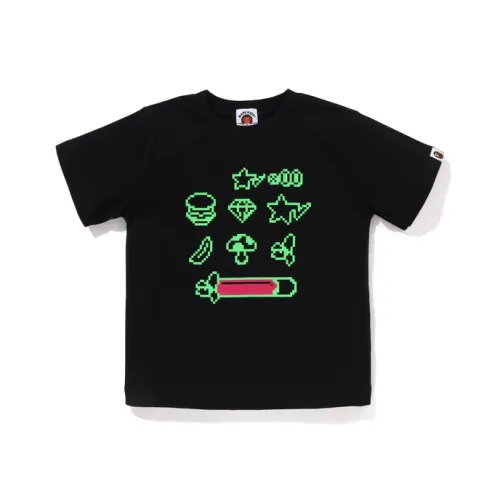 A BATHING APE Kids Т-рубашки