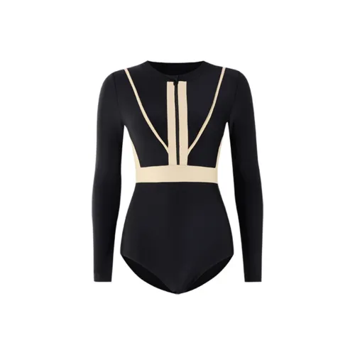 CHARM PICK Ван-Пис Купальник Женский Черный