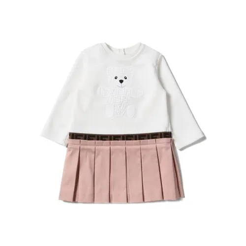 FENDI Белые Детские Платья