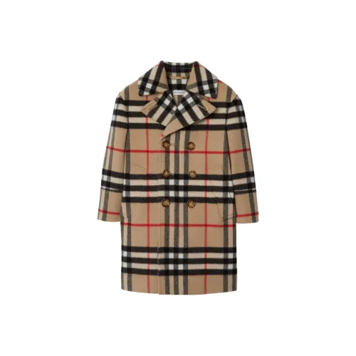 Burberry FW23 Стандартное издание Нейлон Пальто Весна-осень Зимний Детский Хаки