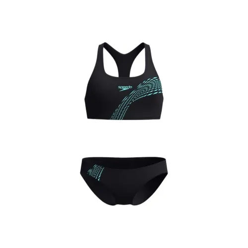 Speedo Бикини Женские Черный Синий