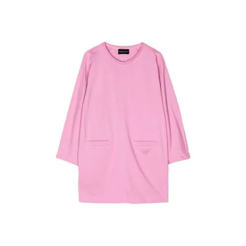 EMPORIO ARMANI Платье Детское Розовое
