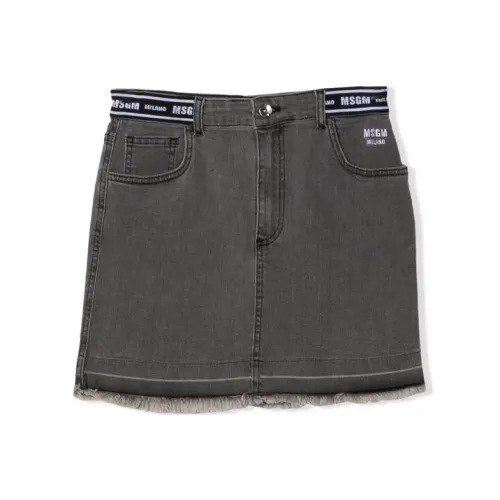 MSGM Темно-серый Kids Юбки