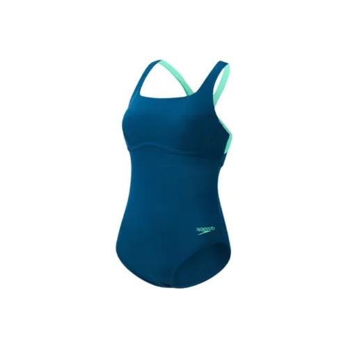 Speedo One-Piece Купальник Женский Синий Зеленый