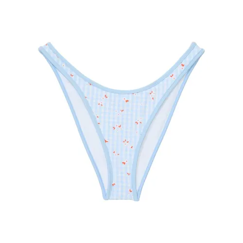 Victoria's Secret Розовые Плавательные Шорты Женские Синие