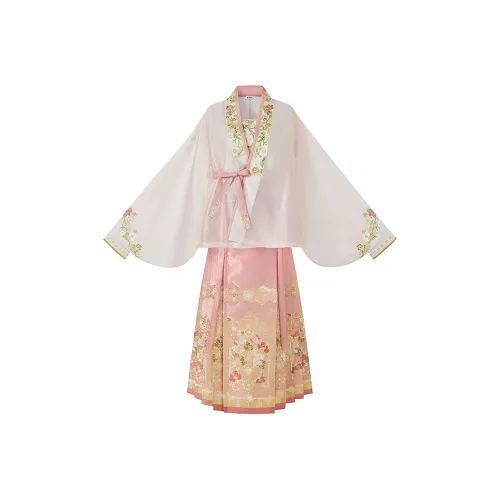 Cloud Hidden Moon Embroidery Ханьфу Женские