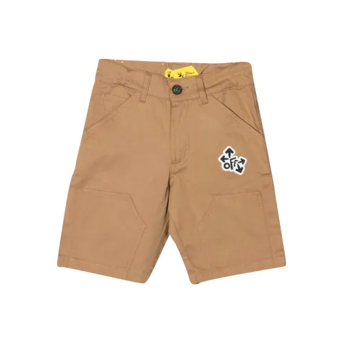 OFF Белый SS22 Kids Shorts Baby Brown