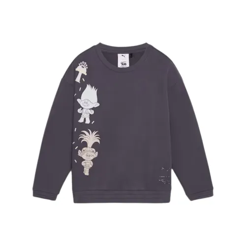 PUMA x TROLLS Толстовка Galaxy Gray для детей 3-7 лет