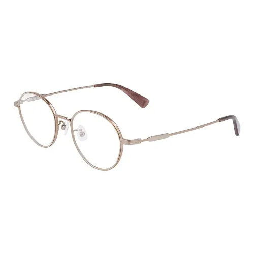 LONGCHAMP Сплав Круглая Оправа для Очков Унисекс Золото
