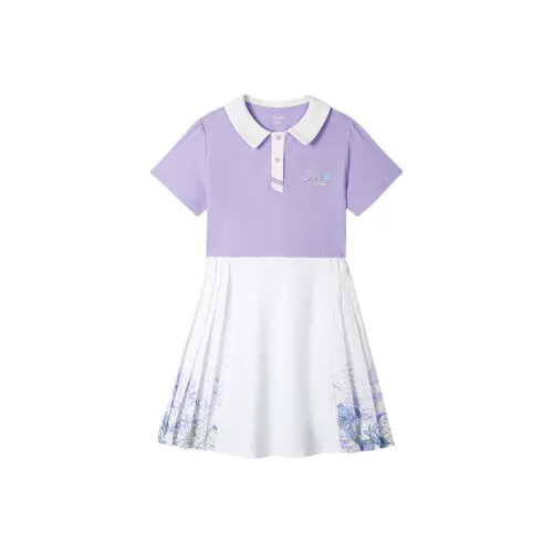 Antakids Детское платье Пюре из таро Фиолетовый Детский