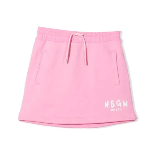MSGM Розовый Kids Юбки