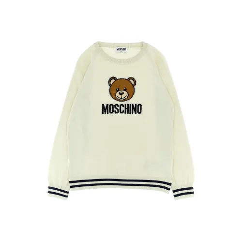MOSCHINO Kids Свитеры цвета экрю