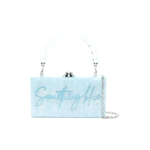 SOPHIA WEBSTER Пластиковая сумка женская синяя