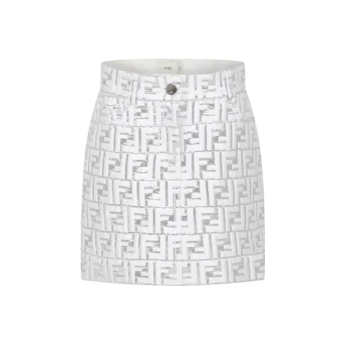 FENDI Серебряный Kids Юбки
