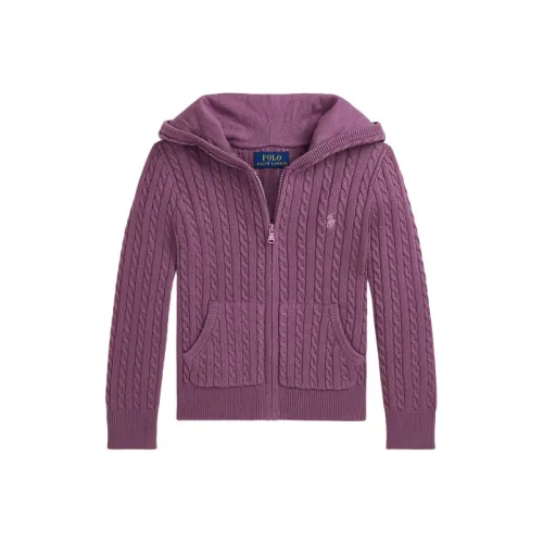 Polo Ralph Lauren Свитер SS24 Розовый Фиолетовый Детский