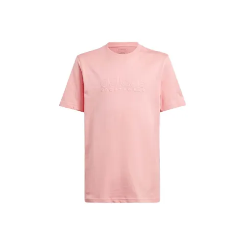 Adidas All Szn GRAPHICS Tee Kids T Рубашка Розовый Детский