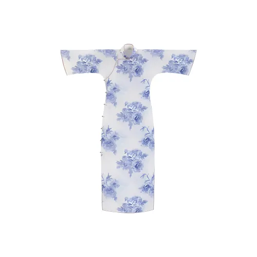 YICHENGFENGXU Чунсам Женский Синий