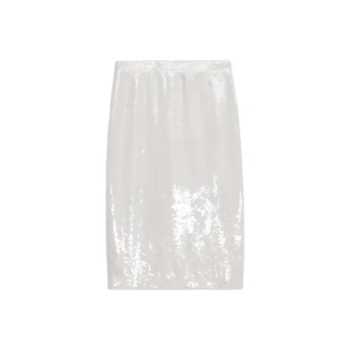 THEORY Повседневный Длинный Юбка Женская Белая