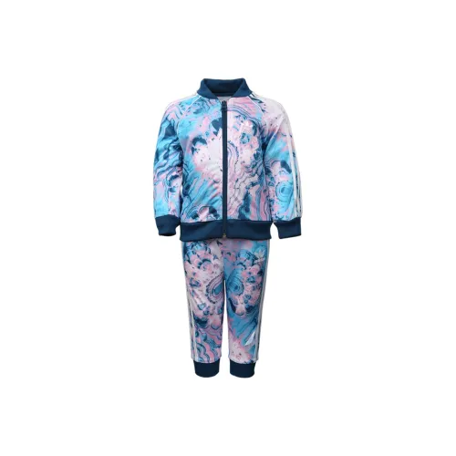 Adidas Originals Повседневная спортивная одежда Многоцветный Морской синий Белый Для малышей и детей дошкольного возраста