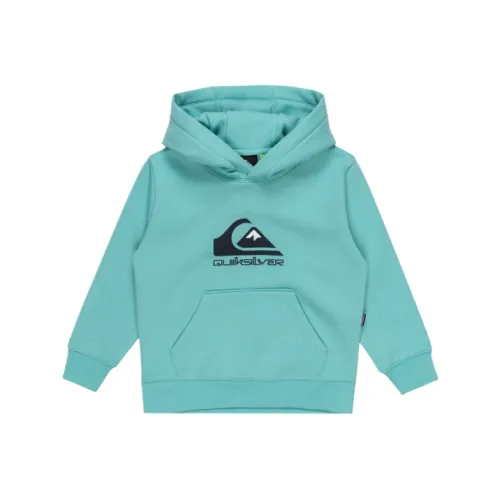 Quiksilver Аква-синий Лазурь Детские дошкольные свитшоты