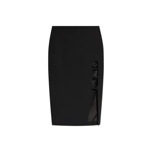 CULT GAIA Повседневный Длинный Юбка Женские Черный