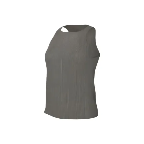 NIKE Коричневые Женские Спортивные Майки Без Рукавов