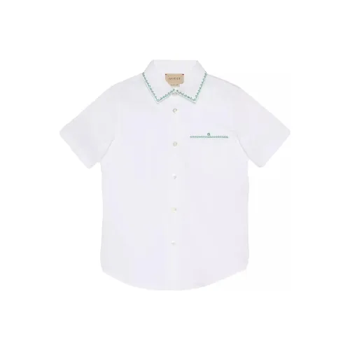 GUCCI Белые Kids Рубашки