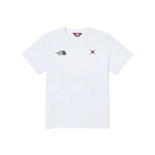 The North Face PO TEAMKOREA T Рубашка Белый Дети Возраст 3-7 лет