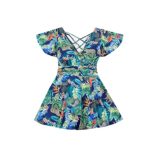 Барби Ван-Пис Купальник Женский Темно-Синий