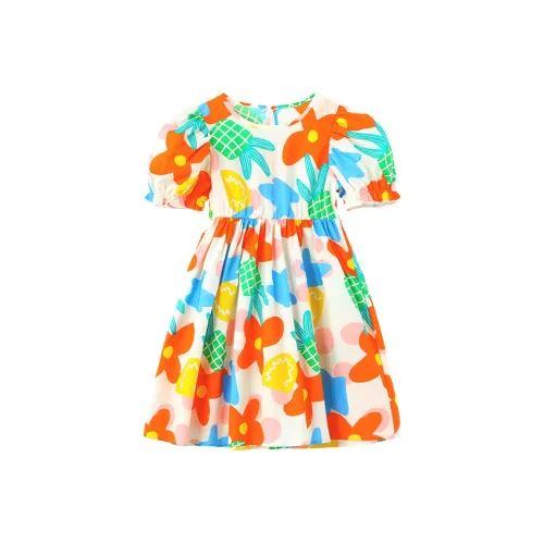 Dis Rabbit Детское платье цветные