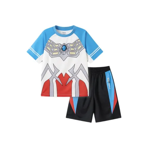 BALABALA x AOTEMAN LIANMINGKUAN Повседневная спортивная одежда Синий Красный Тон 00386 Дети 3-7 лет