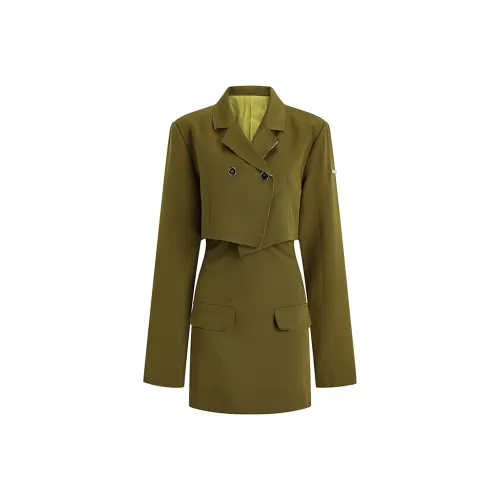 AHDO Комплект с юбкой Женские Матча Зеленый