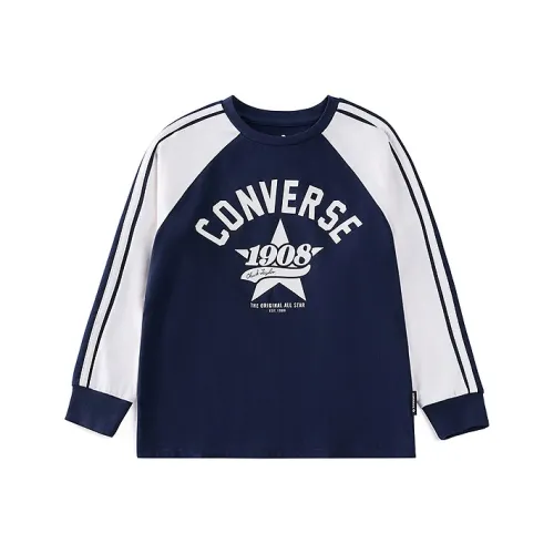 Конверс T Рубашка Темно-синий Children Возраст 3-7 лет