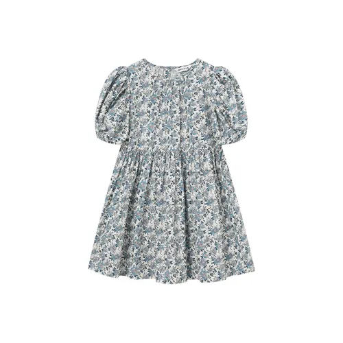 RBIGX Платье Синий Цветочный Дизайн Edition Детский