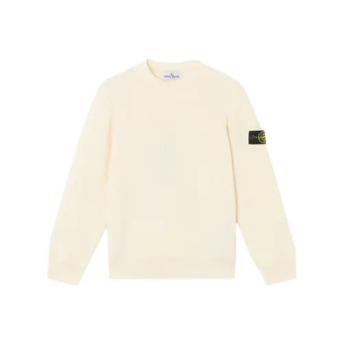 STONE ISLAND Белый Kids Свитеры