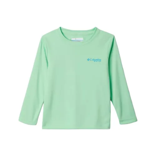 Columbia PFG Terminal Tackle™ T-рубашка бирюзового цвета для малышей и детей младшего возраста