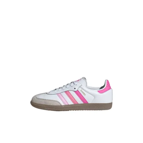 Adidas Originals SAMBA OG Детские Скейтбординги Белый Детский