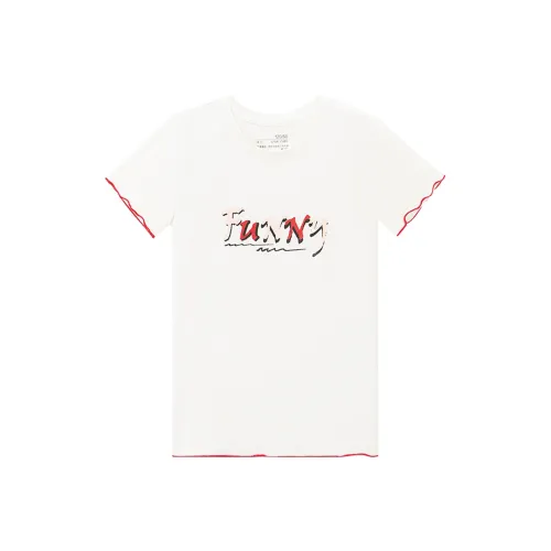 Red Bean T-Shirt Натуральный Белый Детский