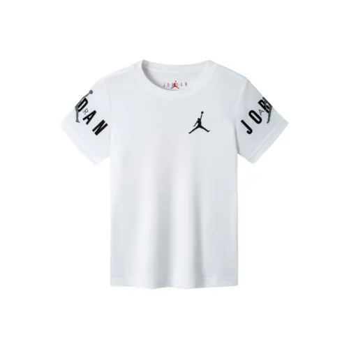 Джордан T Рубашка Чисто белый Children Возраст 3-7 лет