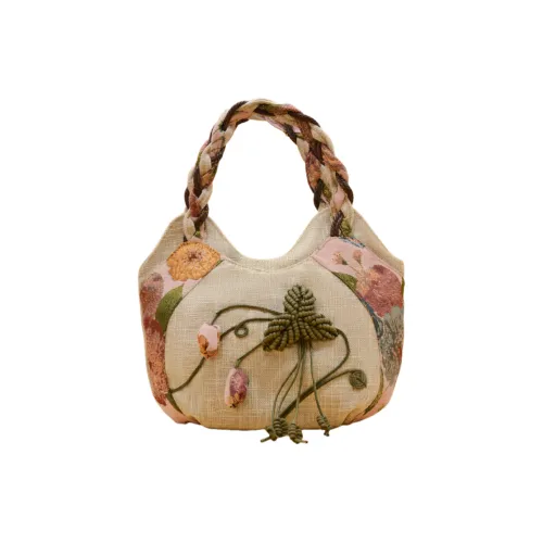 NANXIAOXIANG Холщовая сумка женская розовая