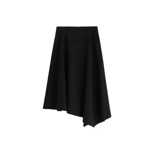 Journey Originals Повседневный Длинный Юбка Женская Спокойный Черный