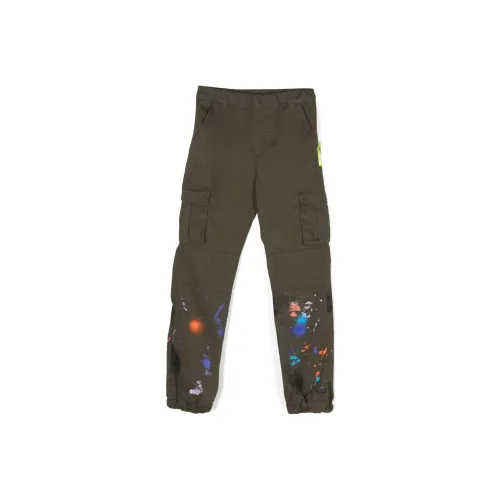 Барроу Темно-зеленые Kids Брюки